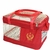 Bolsa Aérea p/ Pet - Padrão Azul - Vermelha - 43X31,5X20 cm