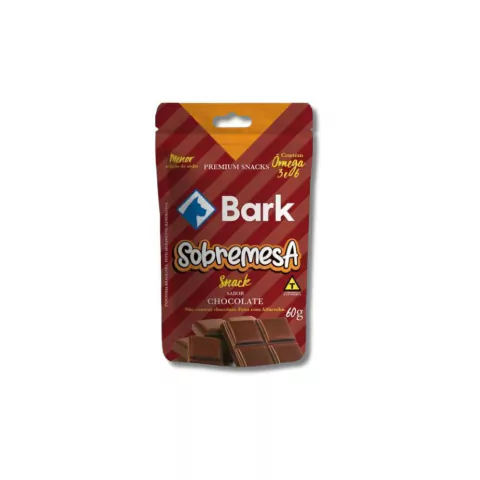 Snack Bark Petiscos Bifinhos Sobremesa Chocolate - 60g