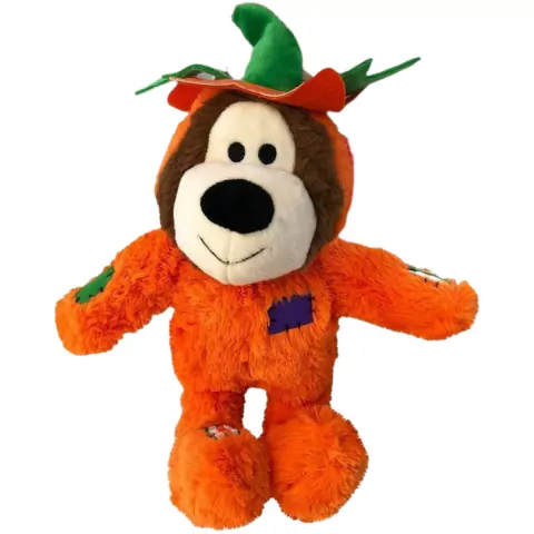 Brinquedo de Pelúcia p/ Cães Kong Halloween Pumpkin Bear MG