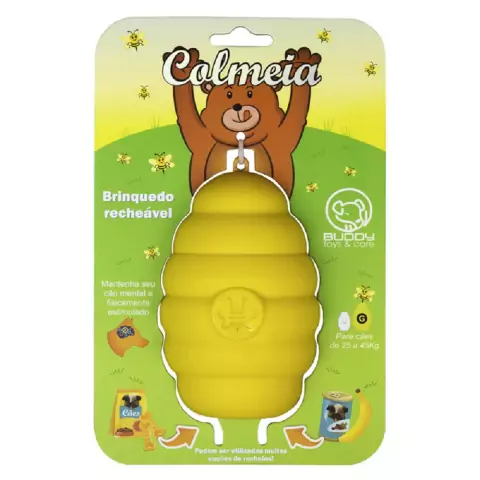 Brinquedo Recheável p/ Cachorro Buddy Toys Colmeia Grande