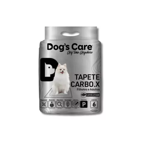 Tapete Higiênico para Cães Dogs Care Carbox - 55x60 cm - 6un
