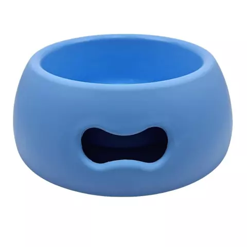 Comedouro Pet para Cachorro United Pets Pappy Azul Tam M