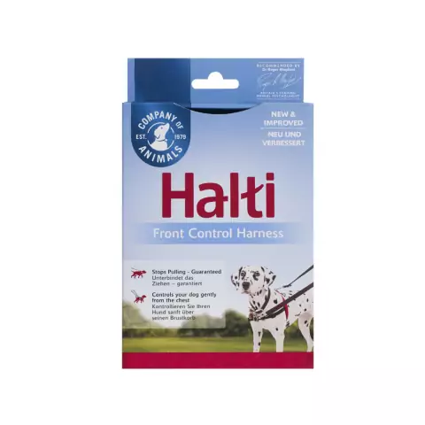 Peitoral de Controle Frontal Halti Preto G