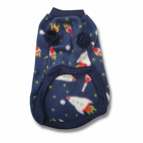 Roupinha Soft para Cães Lavipet - Azul - Tamanho 6 (25cm)