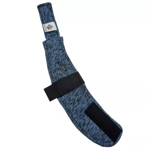 Colar para Sonda Esofágica para Gatos - Pet Med Dry Azul N2