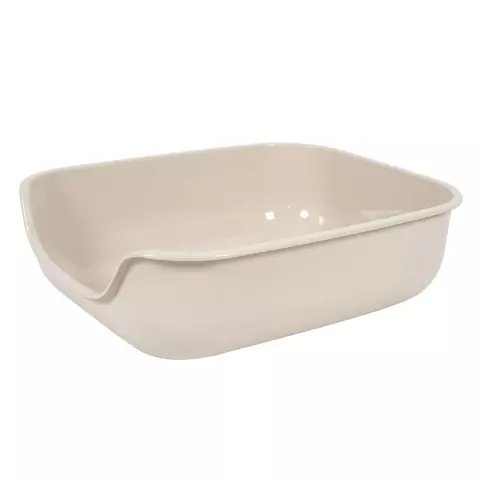 Caixona de Areia Pet Games Para Gatos - Cor Bege