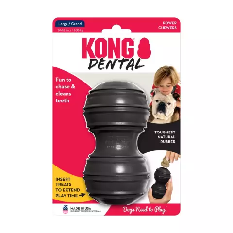Brinquedo Interativo p/ Cachorro Kong Extreme Dental - G
