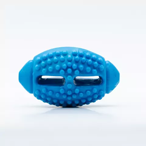 Brinquedo Mordedor para Cães - Bola de Football Azul