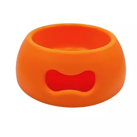 Comedouro Pet para Cachorro United Pets Pappy Laranja Tam M