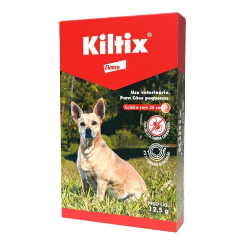 Elanco Kiltix 35cm - Coleira Antipulgas para Cães Pequenos