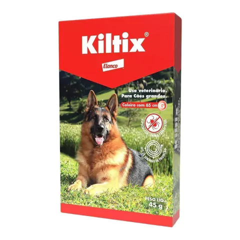 Elanco Kiltix 65cm - Coleira Antipulgas para Cães Grandes
