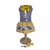 Vestido com Coleira para Cães - Dress4Pet - Floral - Tamanho M