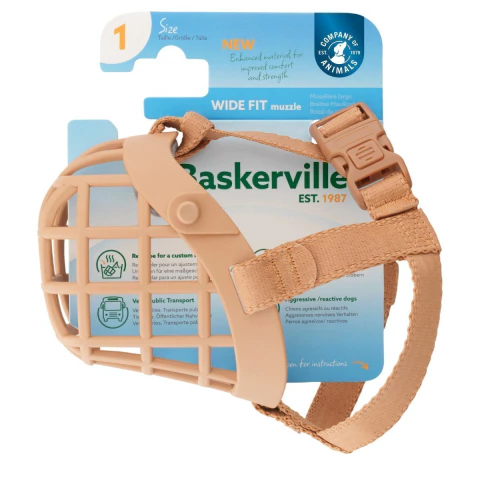 Focinheira para Cães Baskerville Wide Fit Tamanho 1 - comprar online