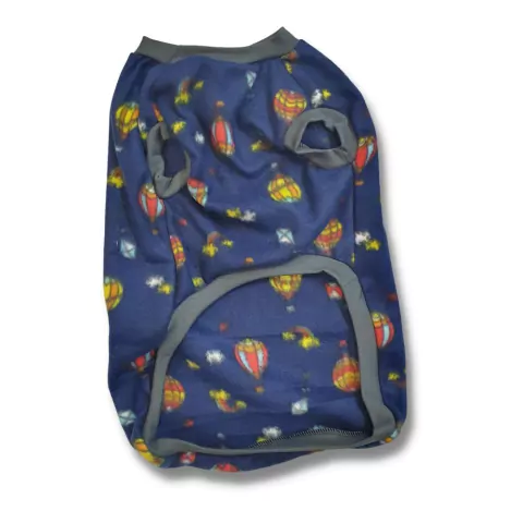 Roupinha Soft para Cães Lavipet - Azul - Tamanho 28 (56cm)