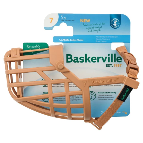 Focinheira para Cães Baskerville Classic Basket Tamanho 7 - comprar online