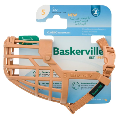 Focinheira para Cães Baskerville Classic Basket Tamanho 5 - comprar online