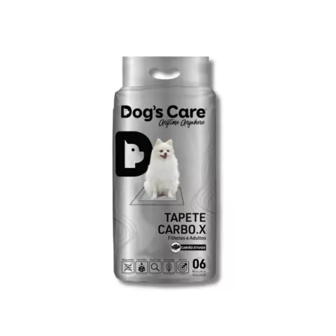 Tapete Higiênico para Cães Dogs Care Carbox - 90x60 cm - 6un