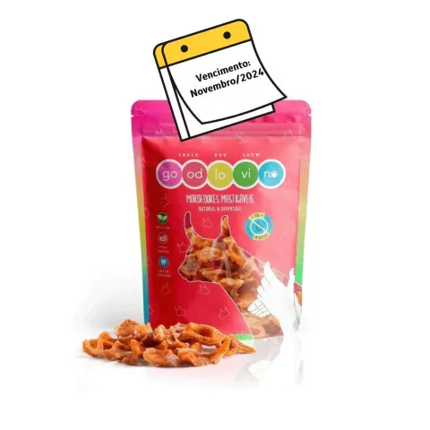 Mordedor Natural Cães - Goodlovin Dadinho Crocante Vcto Prox