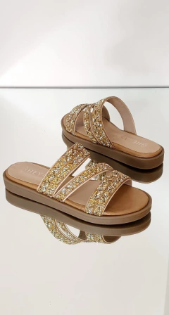 Sandalia Hucy oro en internet
