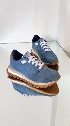 Zapatilla Olivia celeste 5000