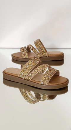 Sandalia Hucy oro - comprar online