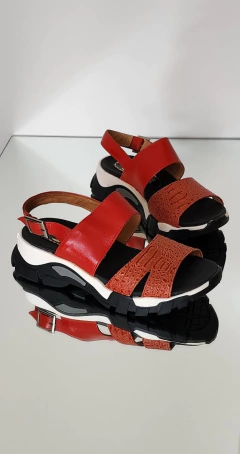 Sandalia Francis rojo 2062