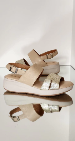 Sandalia Emma nude/oro 2062 en internet