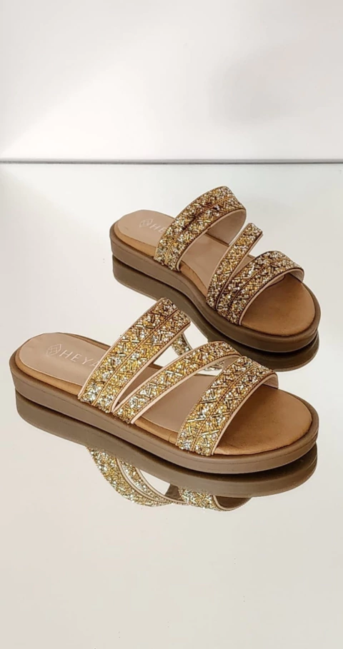 Sandalia Hucy oro