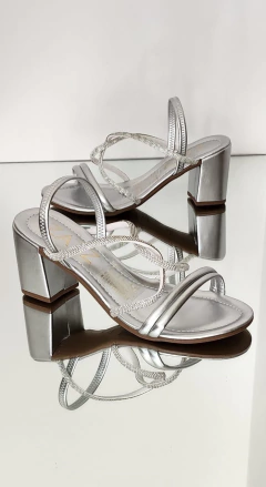 Sandalia Elegance Prata (26890) en internet