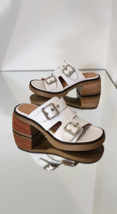 Zueco Elia blanco 233-81 - comprar online