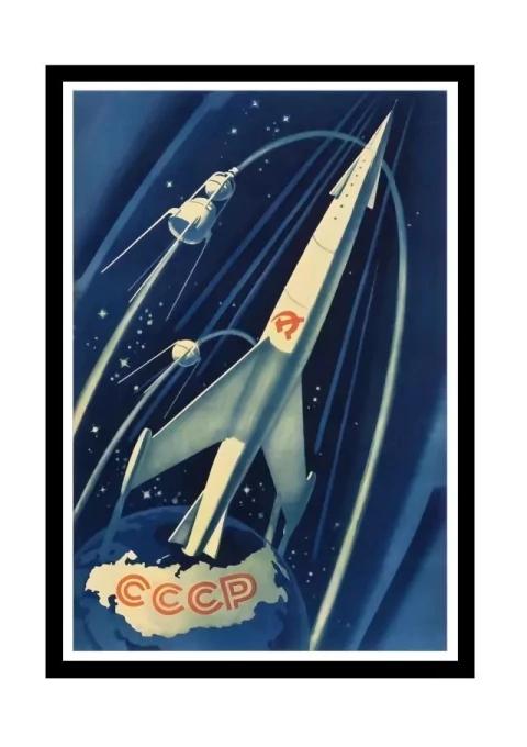 Adesivo CCCP Espacial