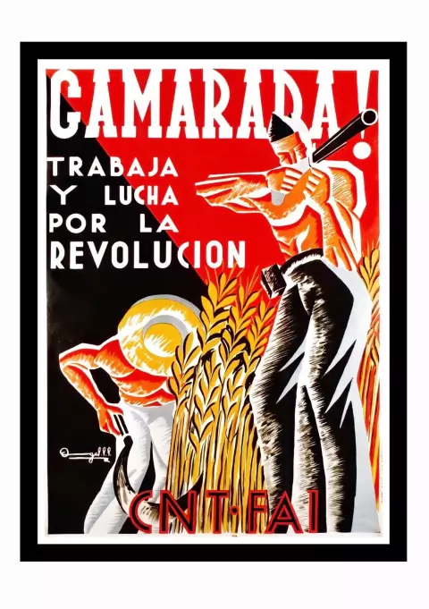 Poster Camarada Lute pela Revoluçao