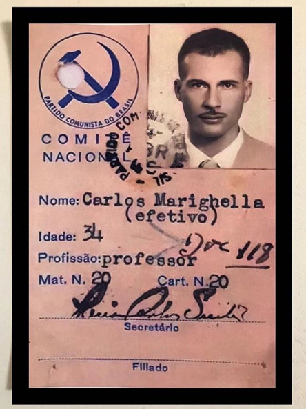 Pôster Cartão de membro Marighella