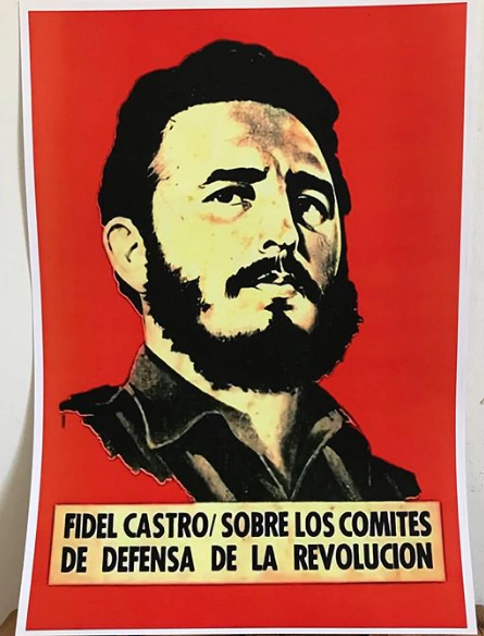 Pôster Fidel Comitês