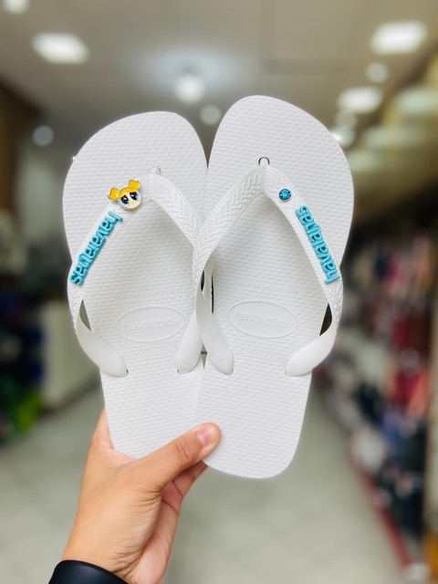 CHINELO PERSONALIZADO AS MENINAS SUPER PODEROSAS - LINDINHA