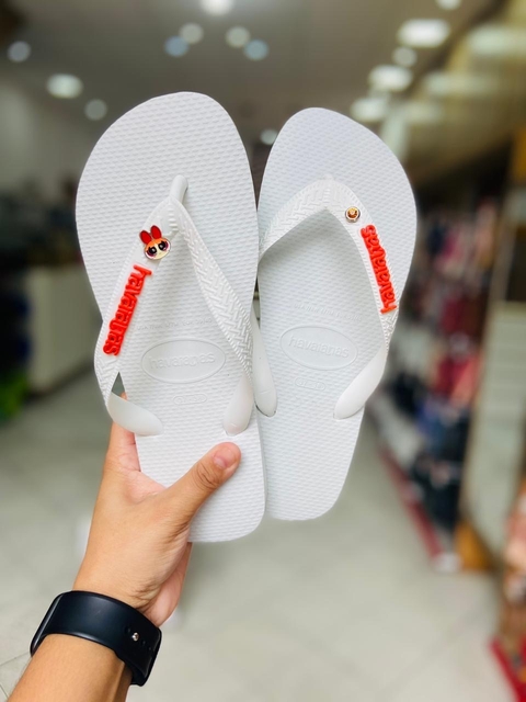 CHINELO PERSONALIZADO AS MENINAS SUPER PODEROSAS - FLORZINHA