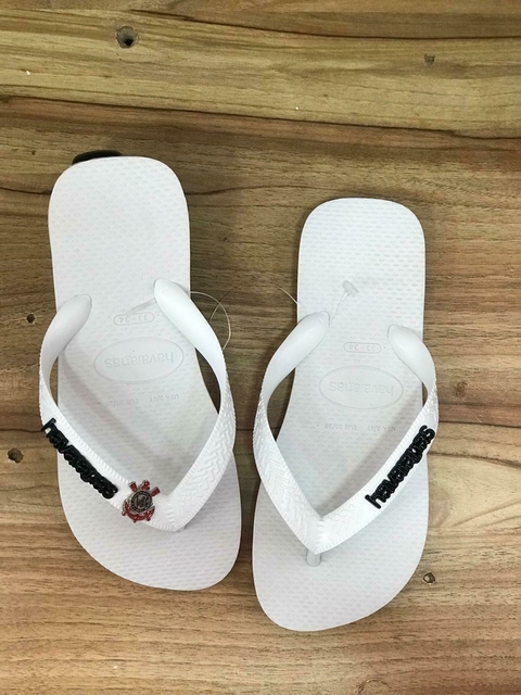 H. TOP + PLACA + PIN CORINTHIANS PRETO