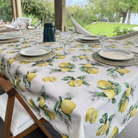 MANTEL ANTI DERRAME LIMONES