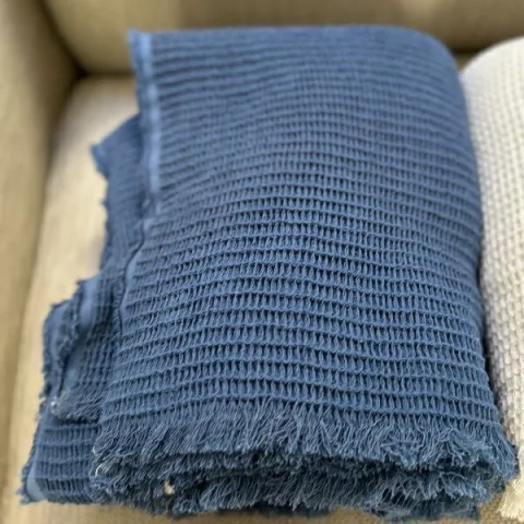 MANTA CALIFORNIA WAFFLE AZUL