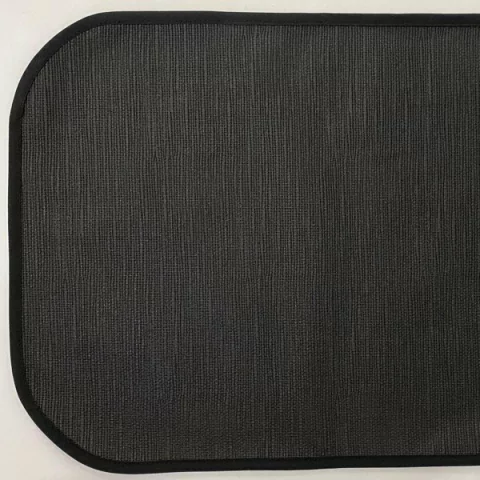 INDIVIDUAL NEGRO CON CINTA 35X45