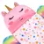 Saco de Dormir Fofinho com Travesseiro para Bonecas de 43cm – Tema Unicórnio Mágico - comprar online