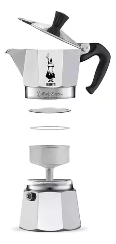 Cafeteira Italiana Bialetti Moka 2 Xicaras na internet