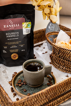 Café Especial Zanelli Coffee Bourbon Amarelo 250g na internet