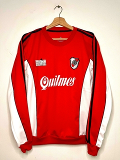 Buzo River Quilmes Retro Rojo