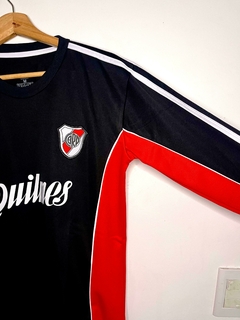 Buzo River Quilmes Retro Negro - tienda online