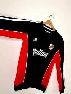 Buzo River Quilmes Retro Negro - comprar online