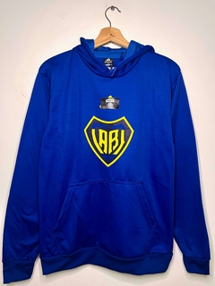 Buzo con Capucha Boca ADN