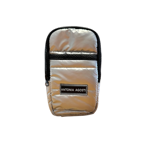 MINI BAG PUFFER PLATA - comprar online