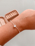 PULSEIRA GOTA LUXO CRISTAL - PRATA 925