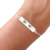 PULSEIRA OLHAR PERSONALIZADA - LEIA A DESCRIÇÃO - PRATA 925 - comprar online